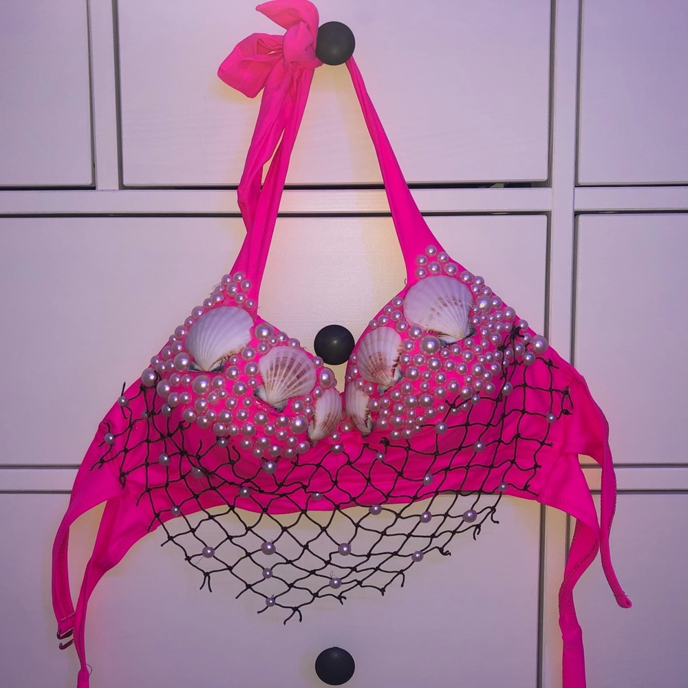 mermaid bikini top